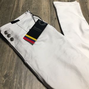 Bamboo high waisted skinny jeans